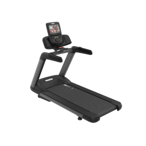 A treadmill with a mobile phone on it.