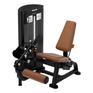 A gym machine with a seat on it.