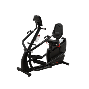The elliptical exercise bike is shown on a white background.