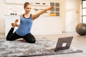 work from home exercise routine by Fitness Expo